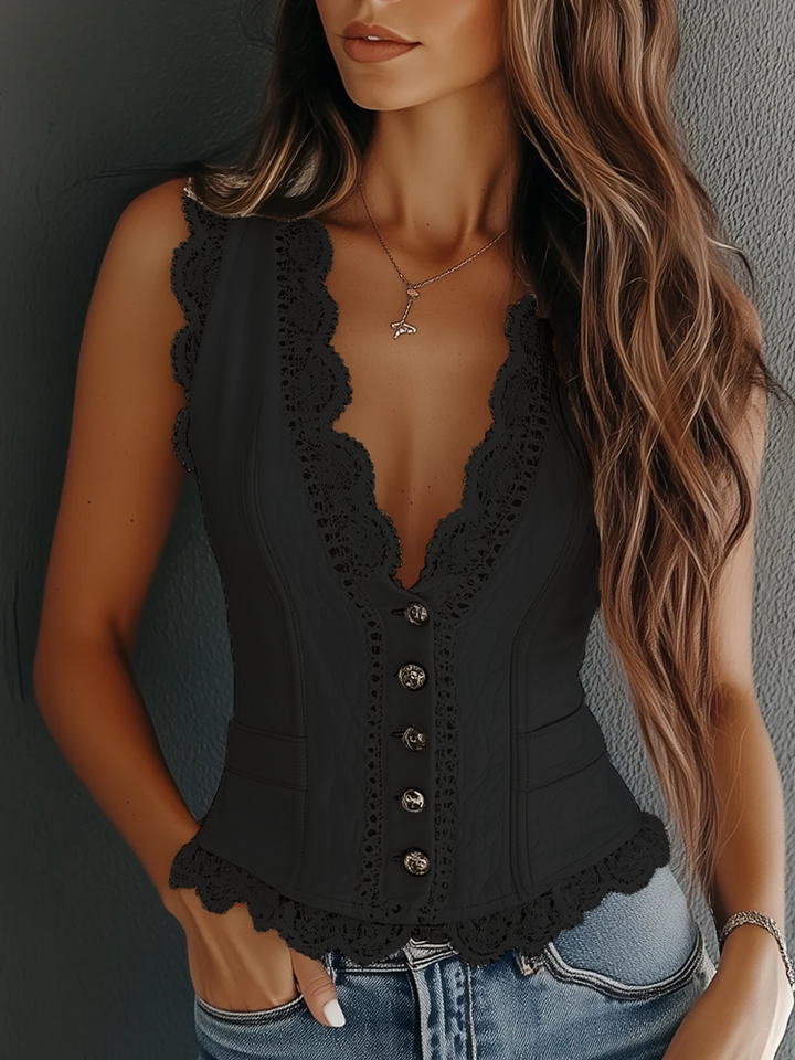 Lace Vest Ava