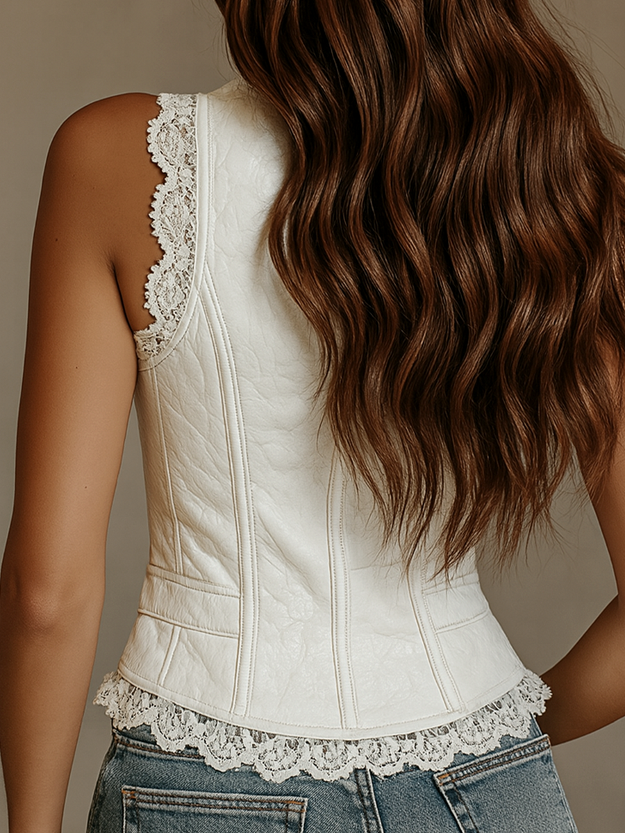 Lace Vest Ava
