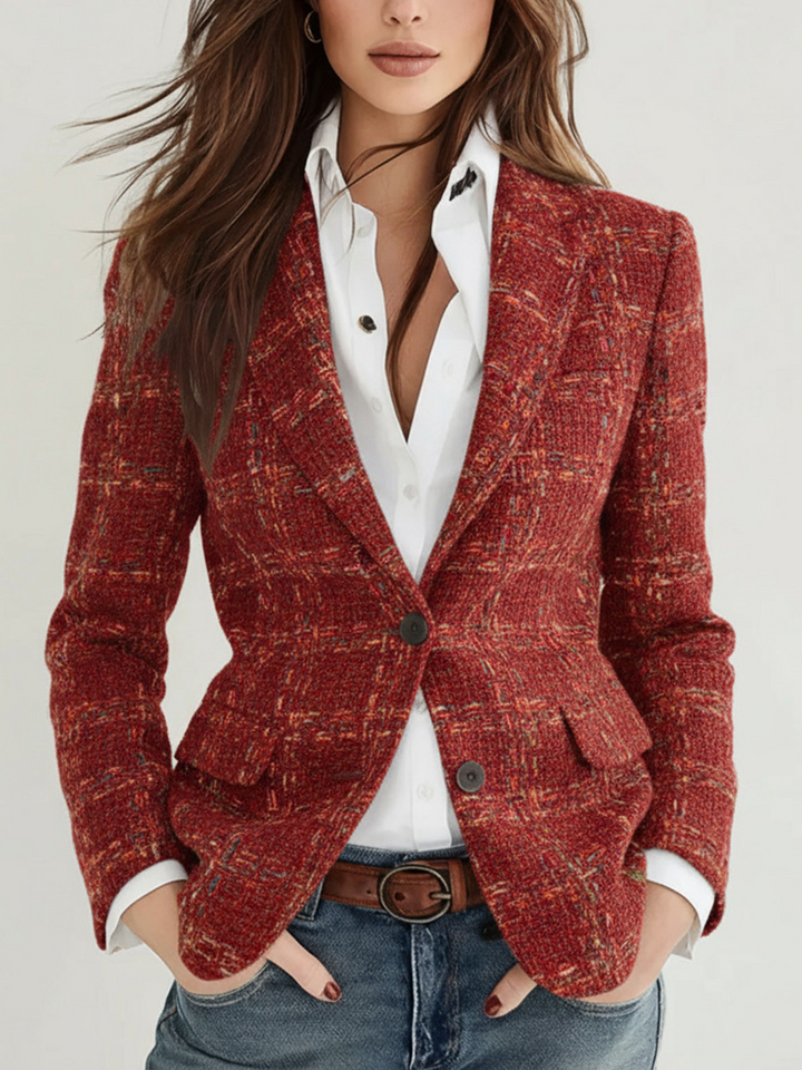 Plaid Blazer