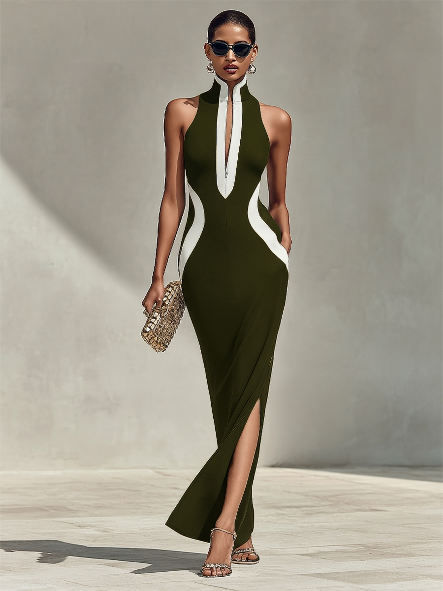 Navy Gown