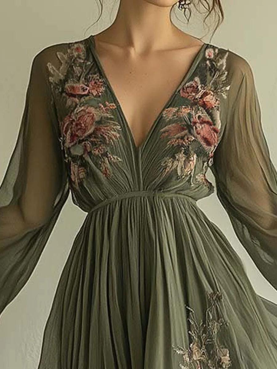 Laurelle Chiffon Dress