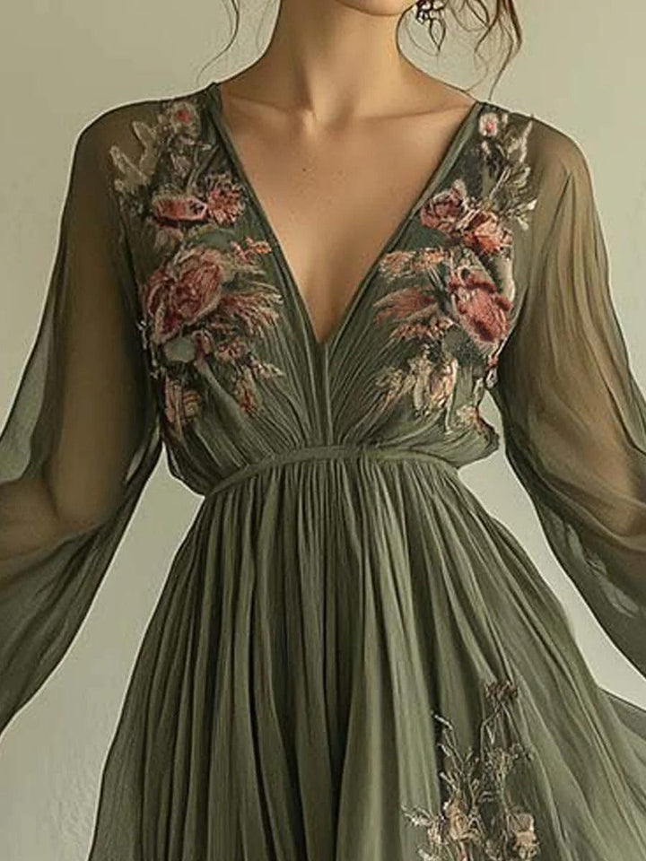 Laurelle Chiffon Dress