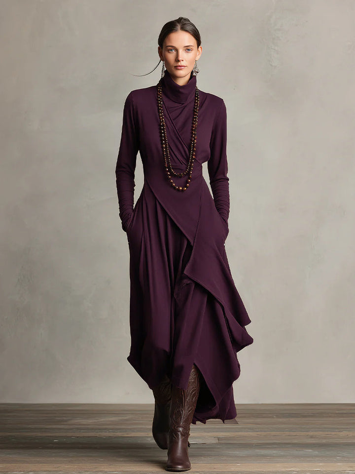Draped Maxi Dress
