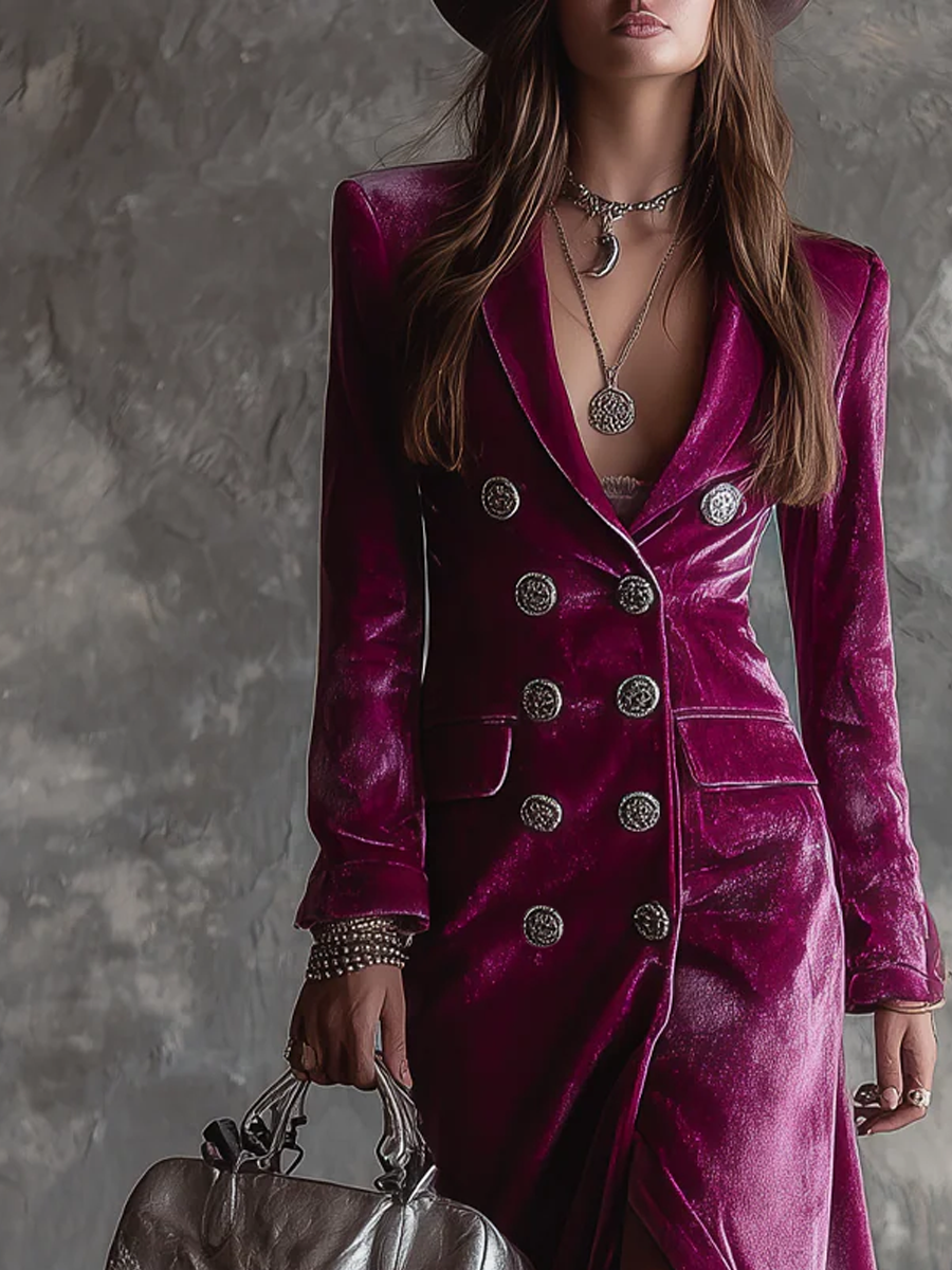 Velvet Blazer