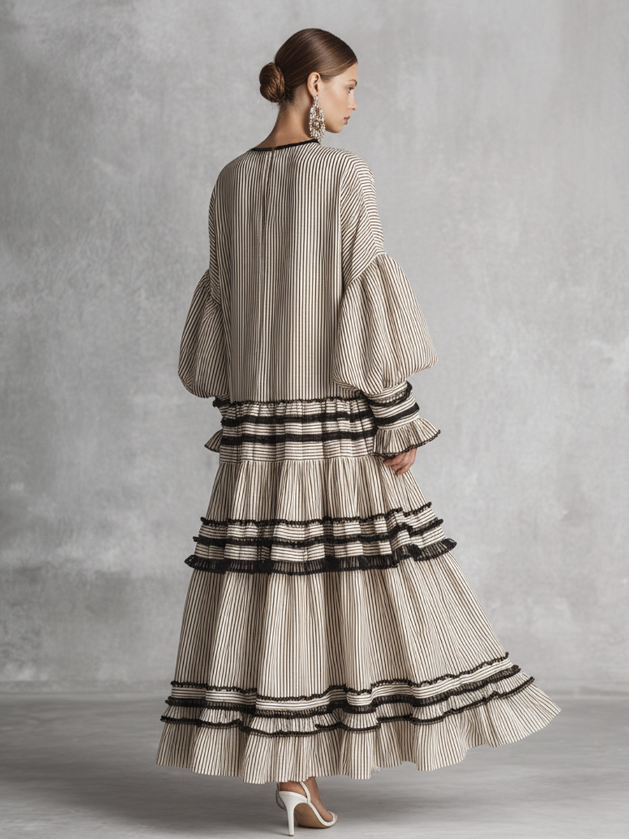 Ruffle Maxi Dress