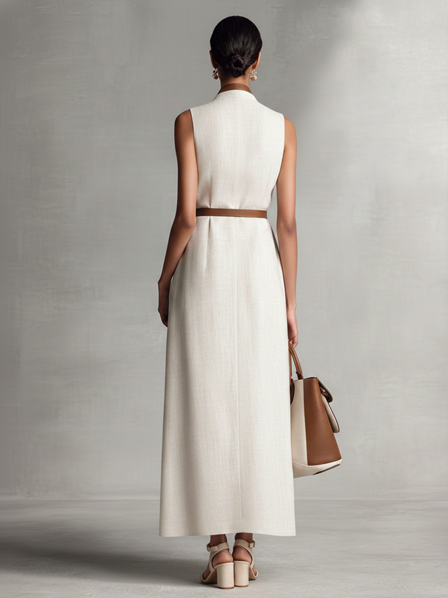 V-Neck Maxi Dress