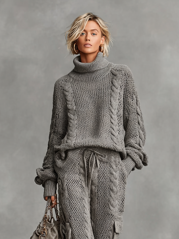 Cable Knit Set