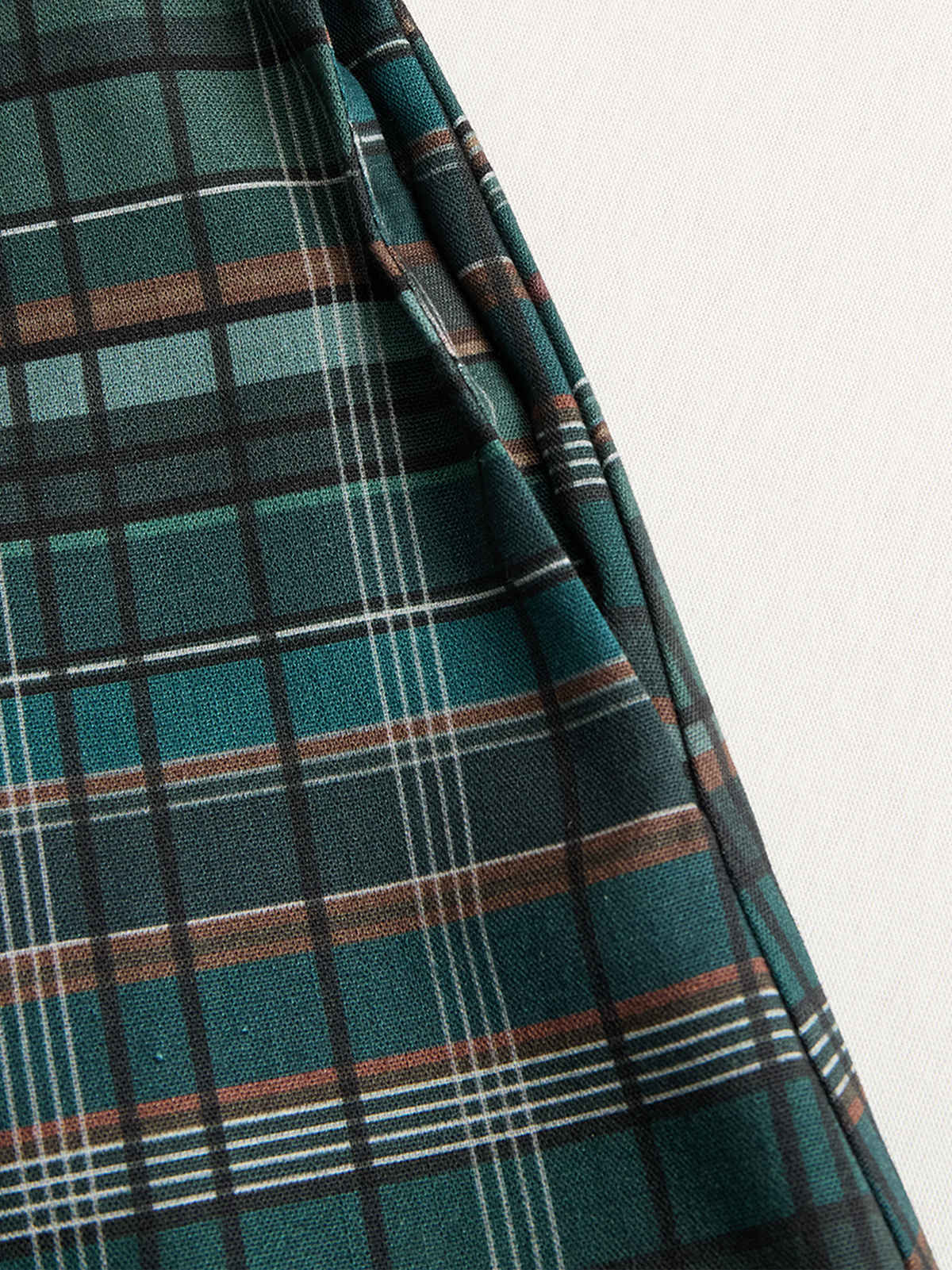 Plaid Maxi Dress