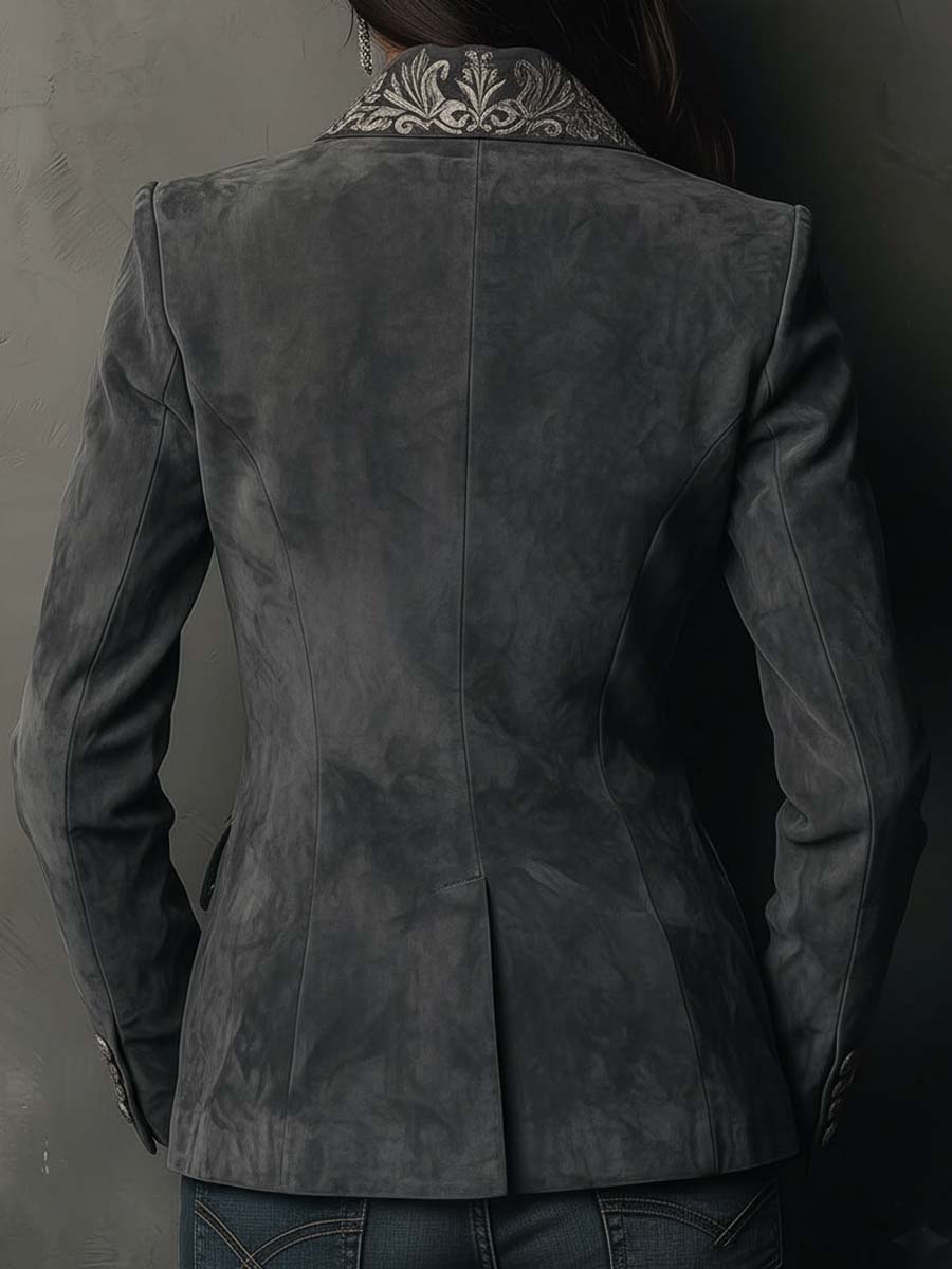 Charcoal Taupe Blazer