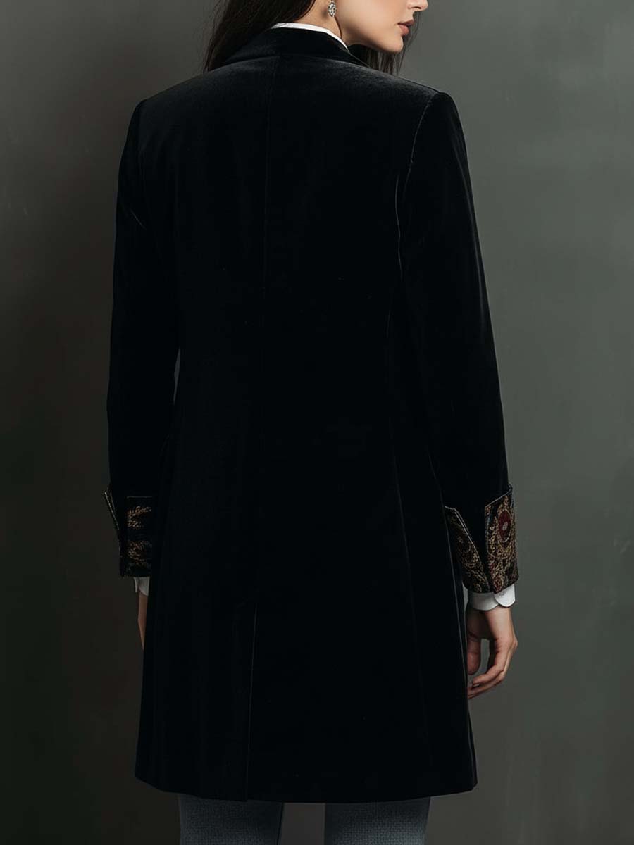 Black Velvet Blazer