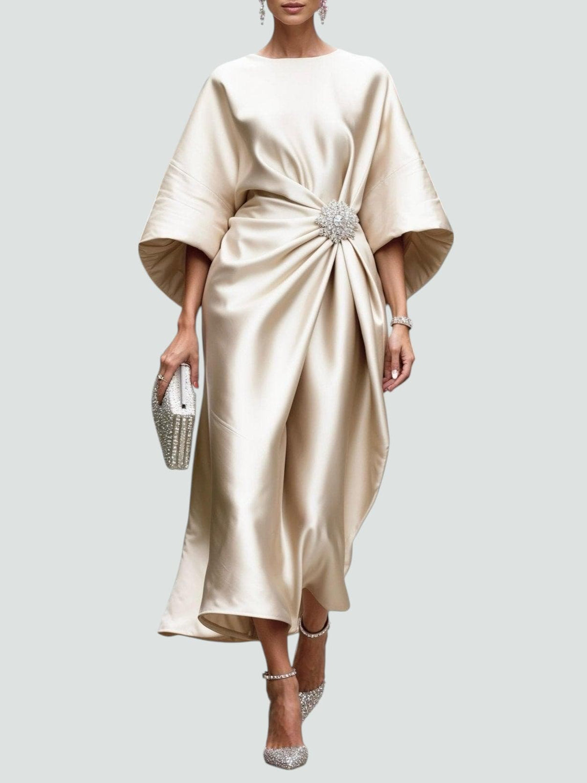Lona Satin Dress