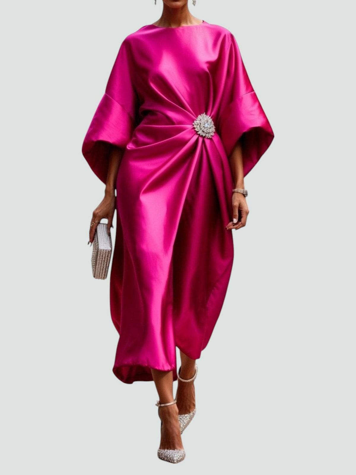 Lona Satin Dress