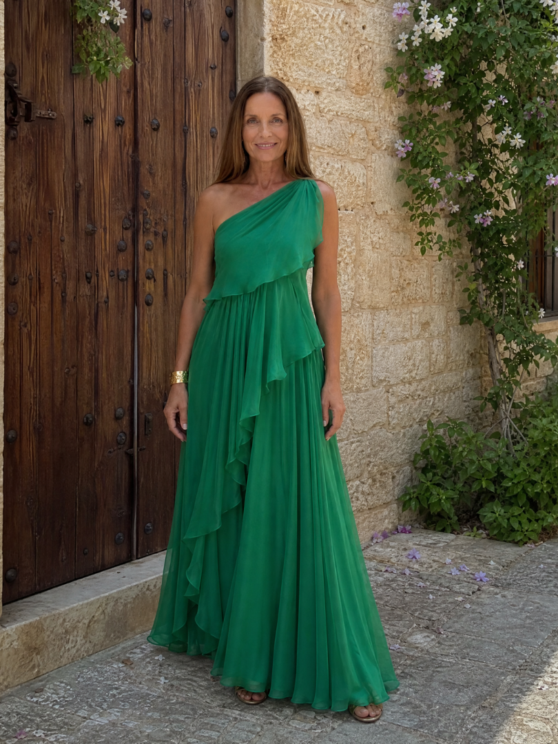 Whisper Drape Gown