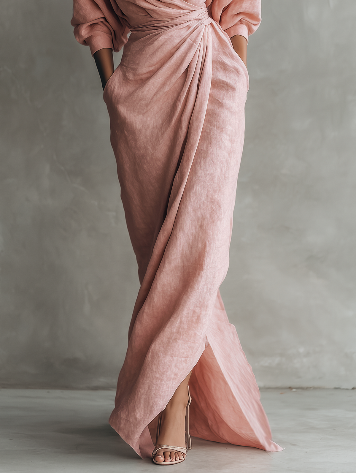 V-Neck Maxi Dress