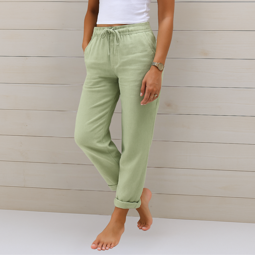 Adrianna Linen Trousers