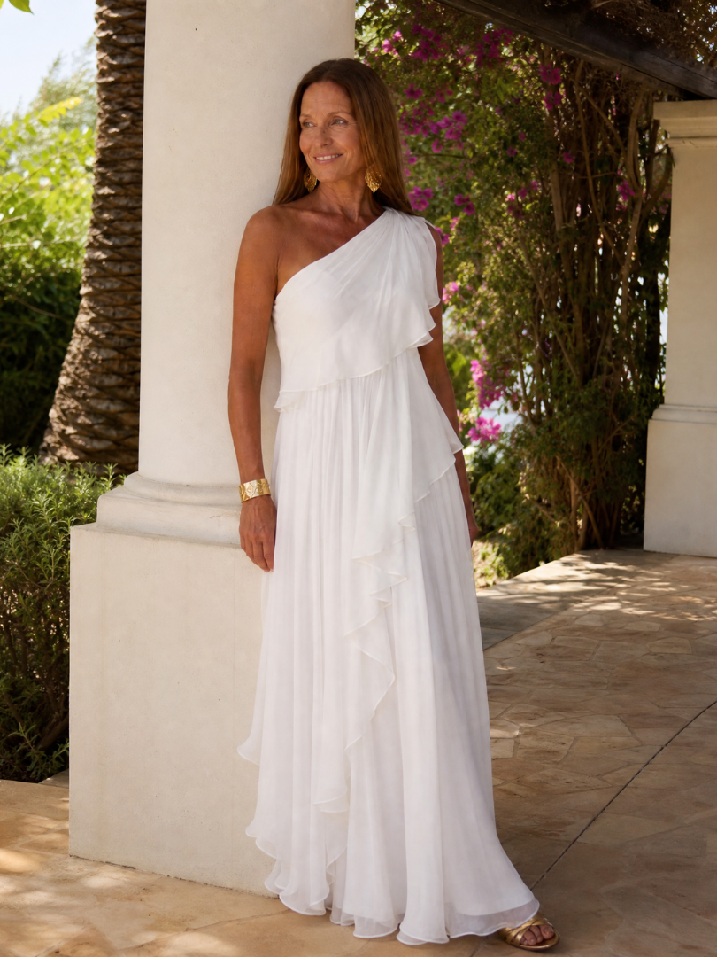 Whisper Drape Gown