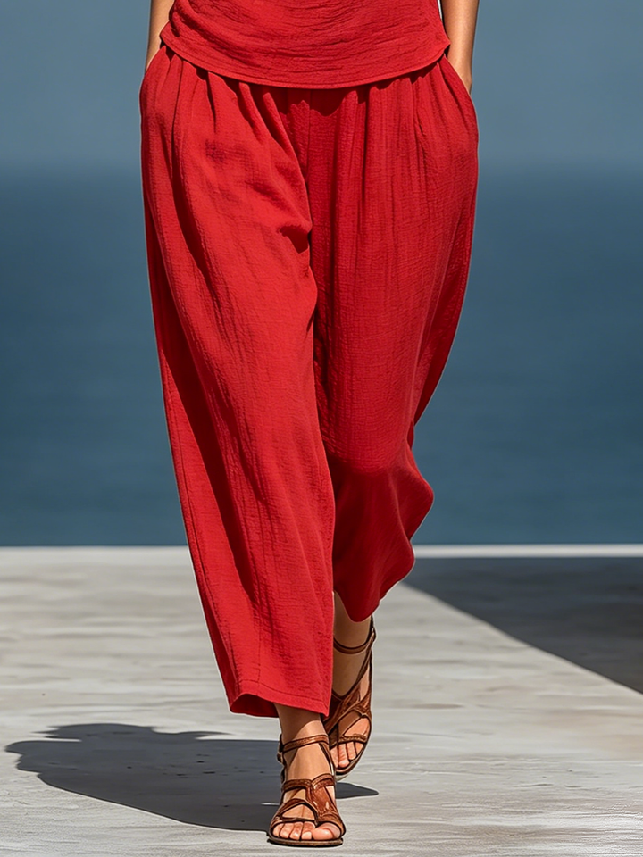 Linen Two-Piece Set