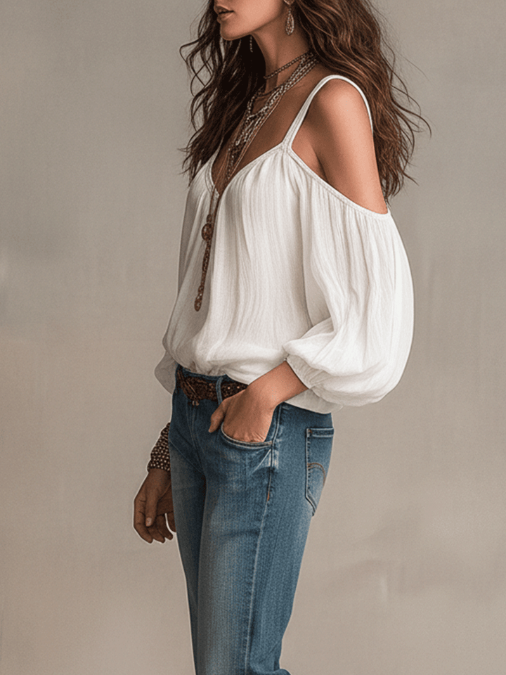V-Neck Blouse