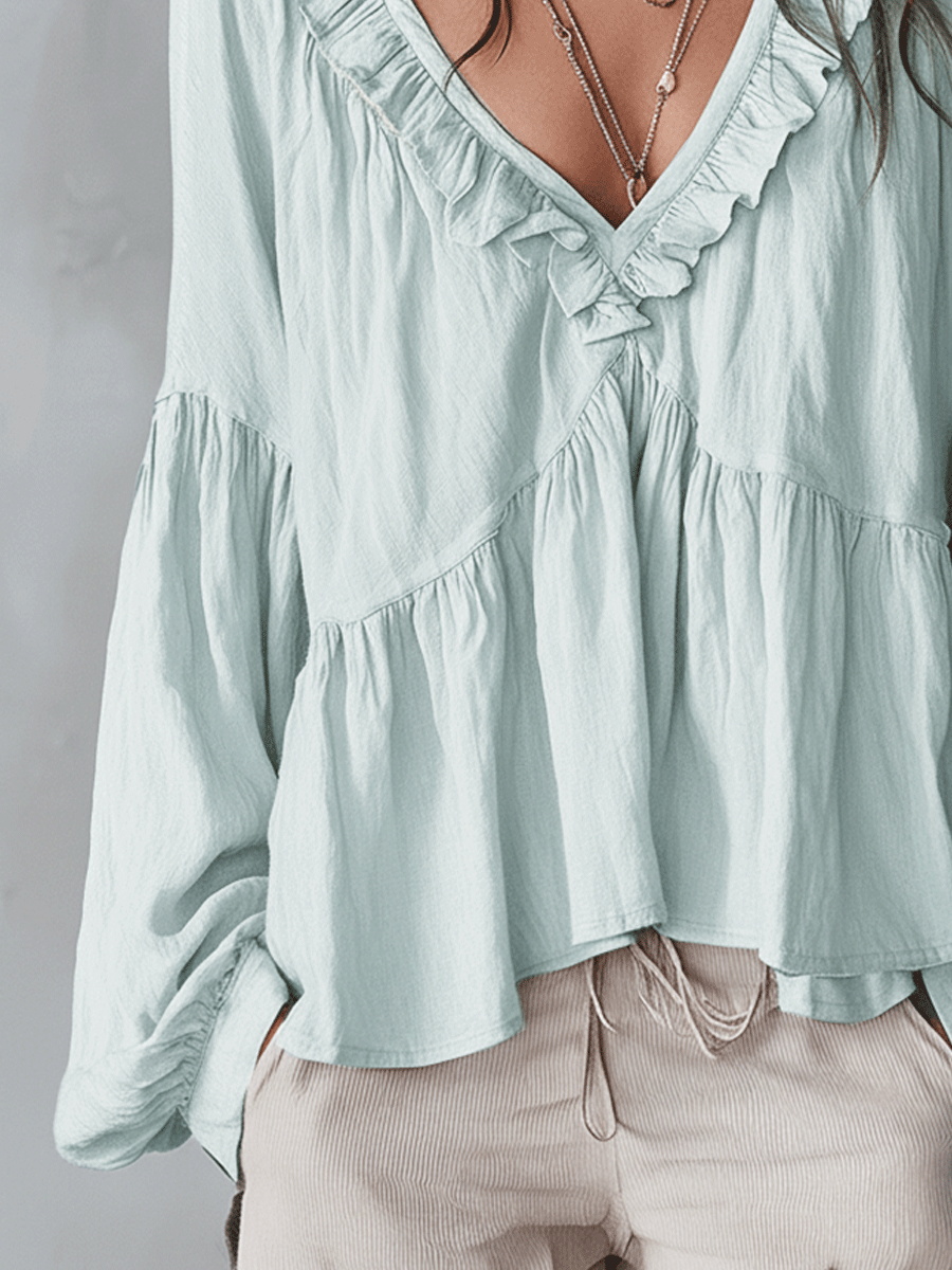 Ruffled Blouse