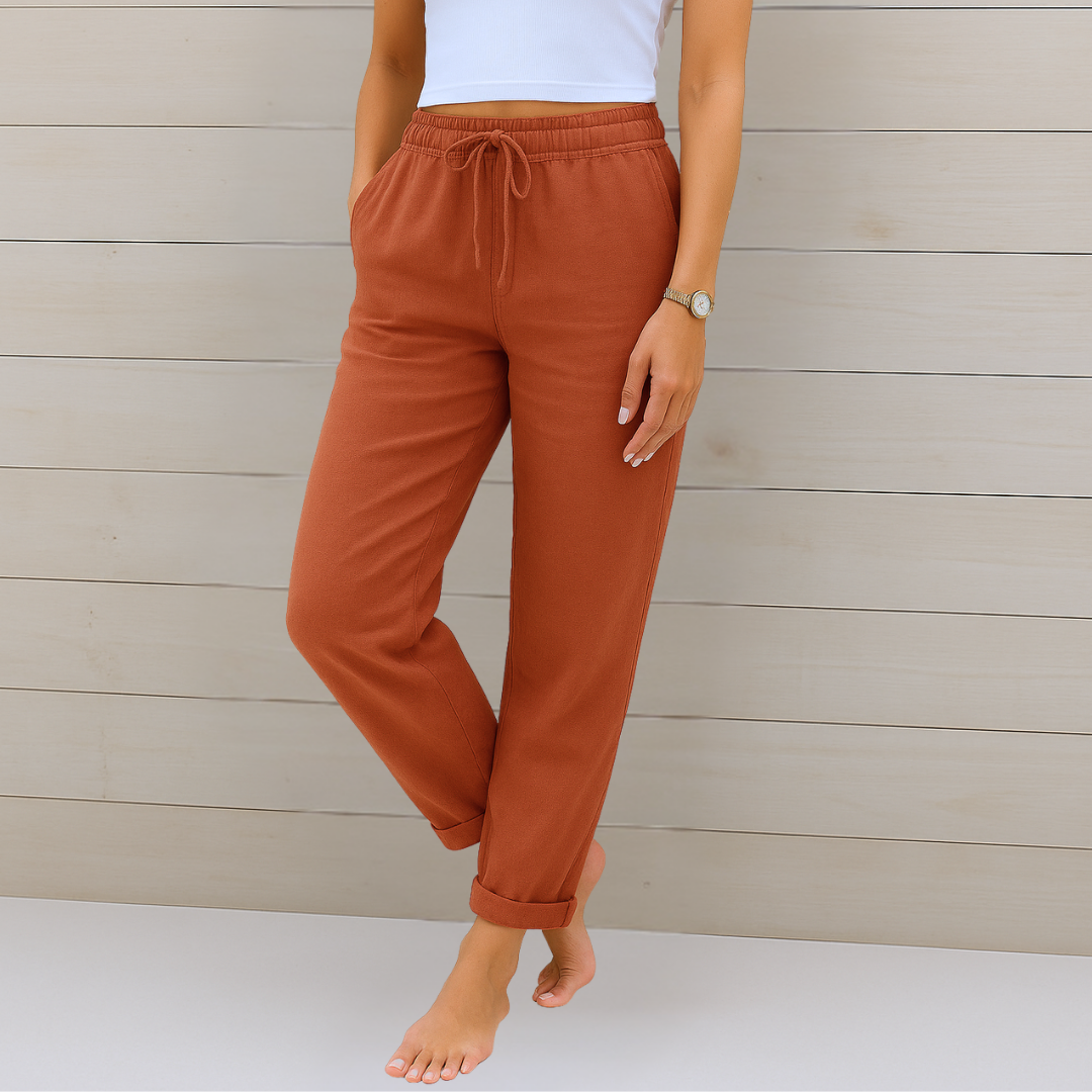 Adrianna Linen Trousers