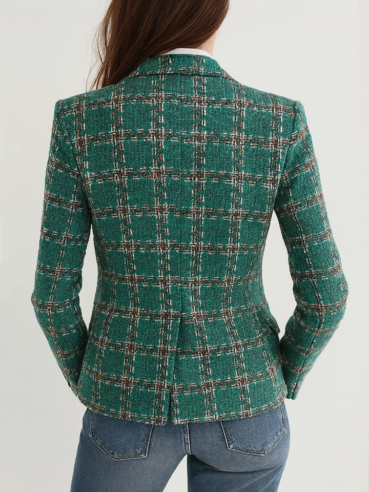 Plaid Blazer