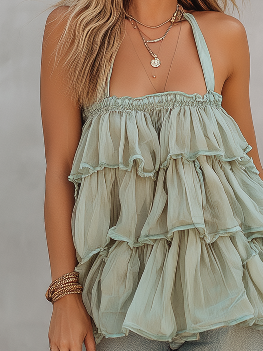Ruffle Cami