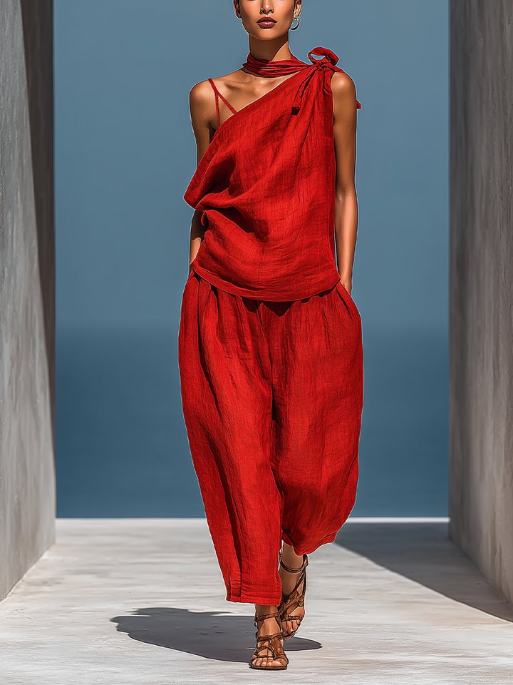 Linen Two-Piece Set