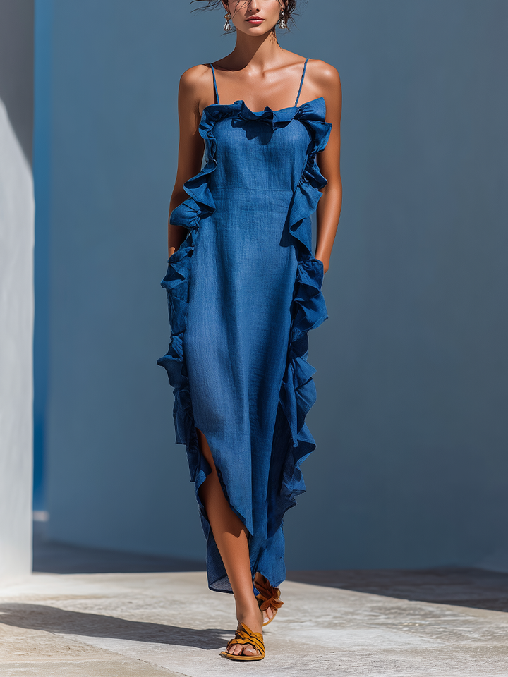 Ruffle Maxi Dress