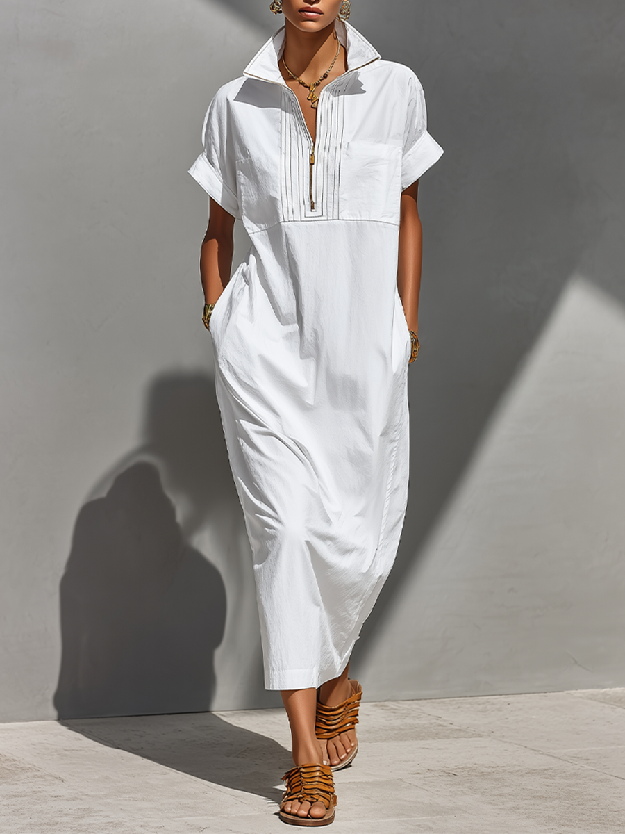 Maxi Shirt Dress