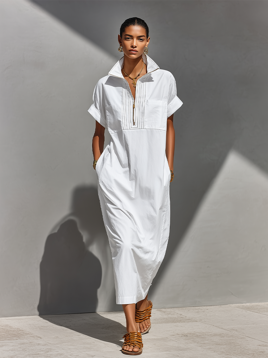 Maxi Shirt Dress