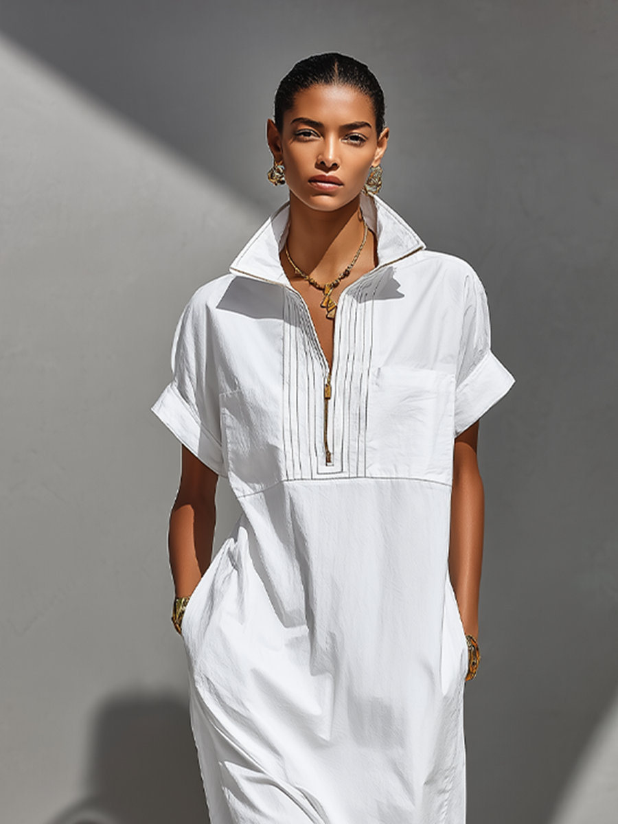 Maxi Shirt Dress