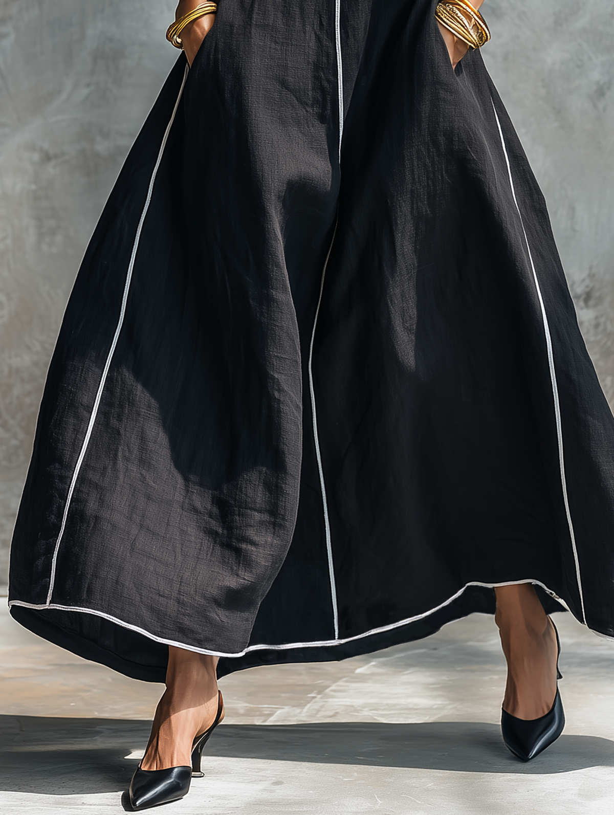 Linen Maxi Dress