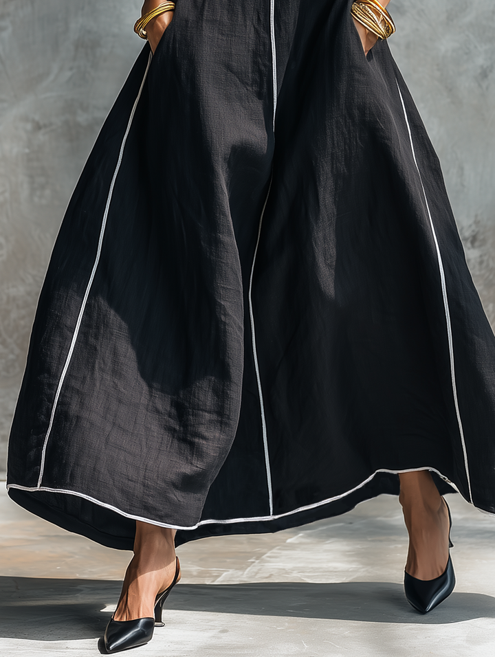 Linen Maxi Dress