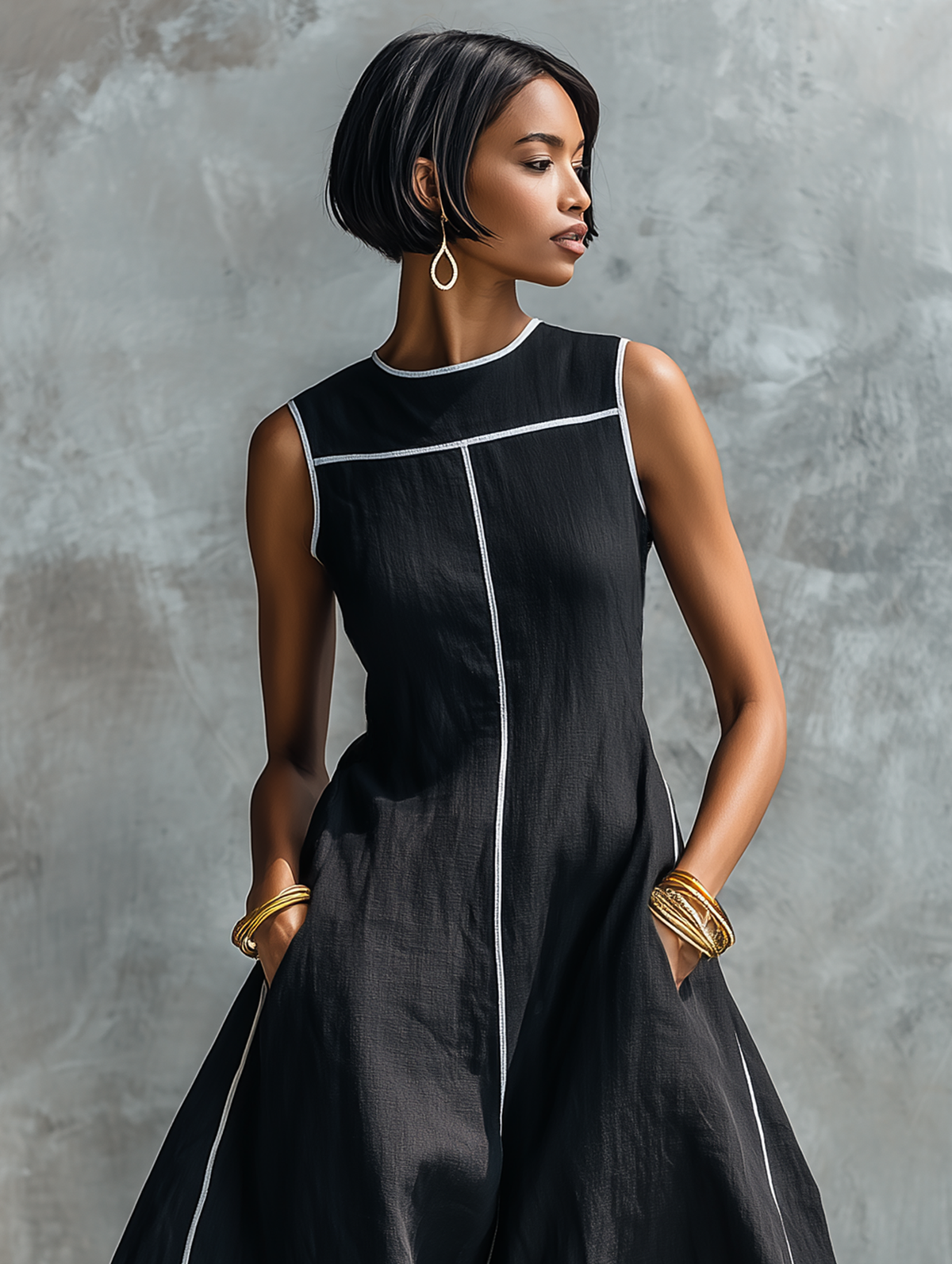 Linen Maxi Dress