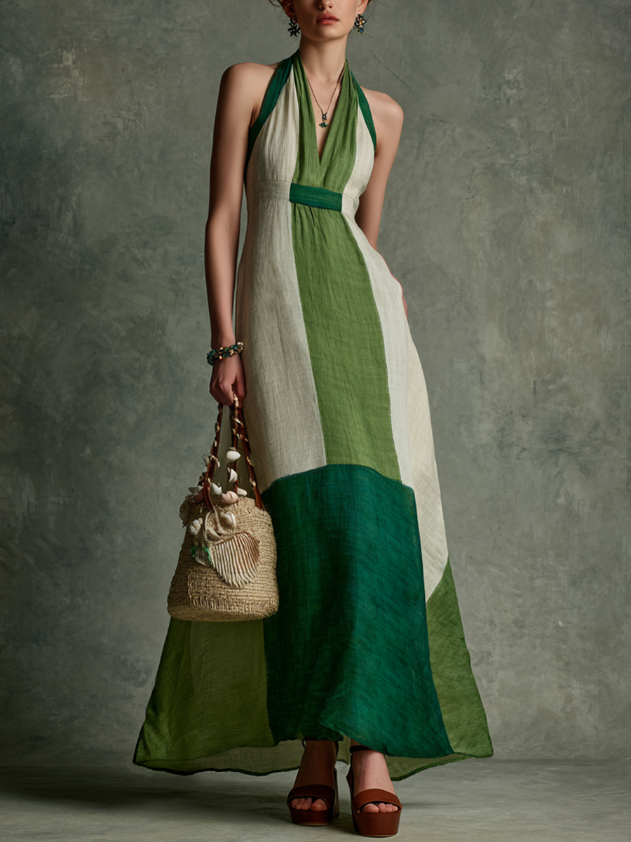 Halter Maxi Dress