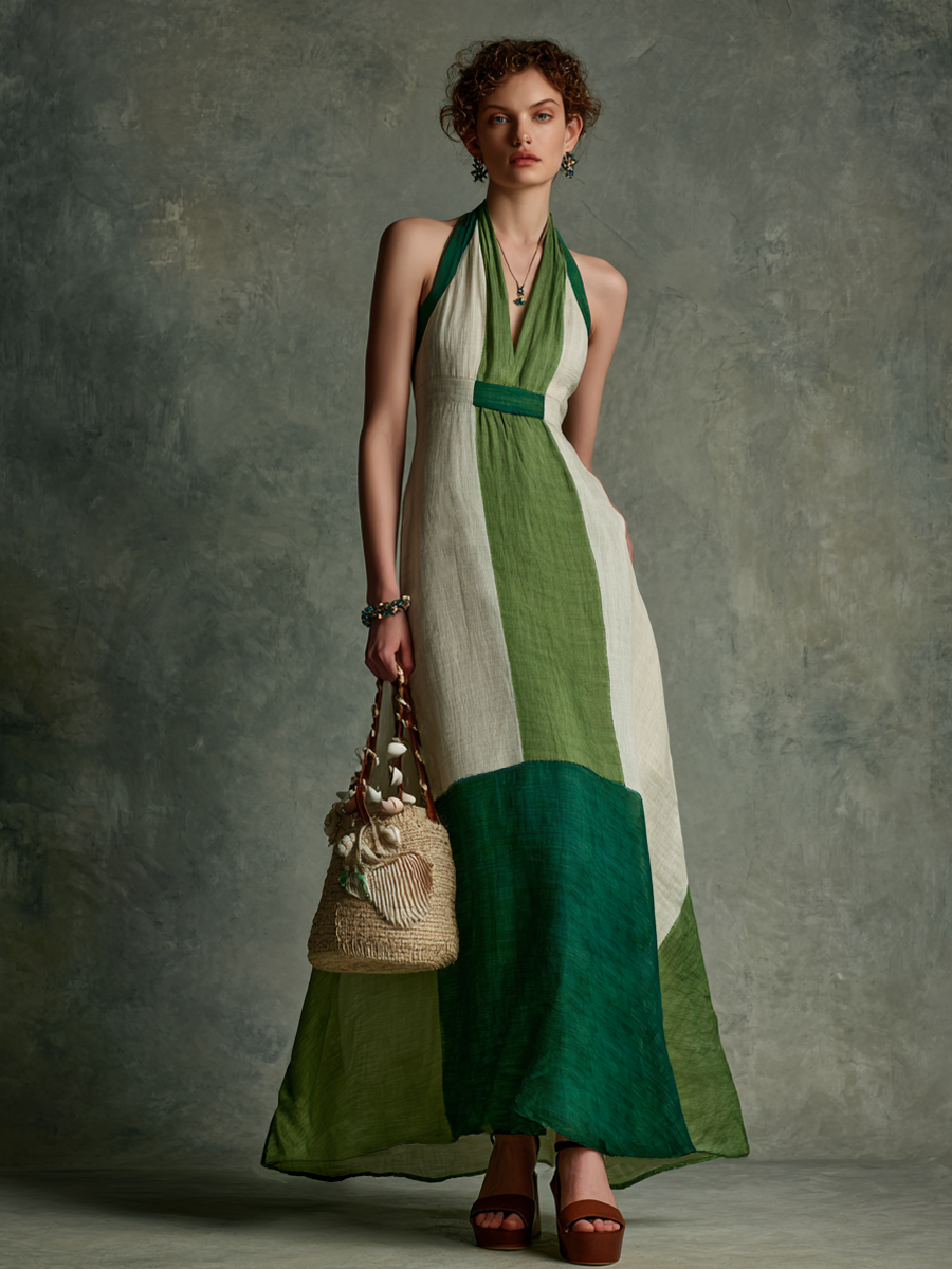 Halter Maxi Dress