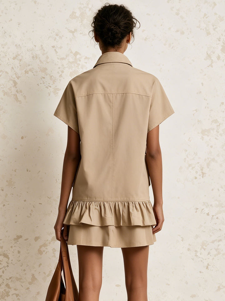 Harlow Utility Cargo Mini Dress