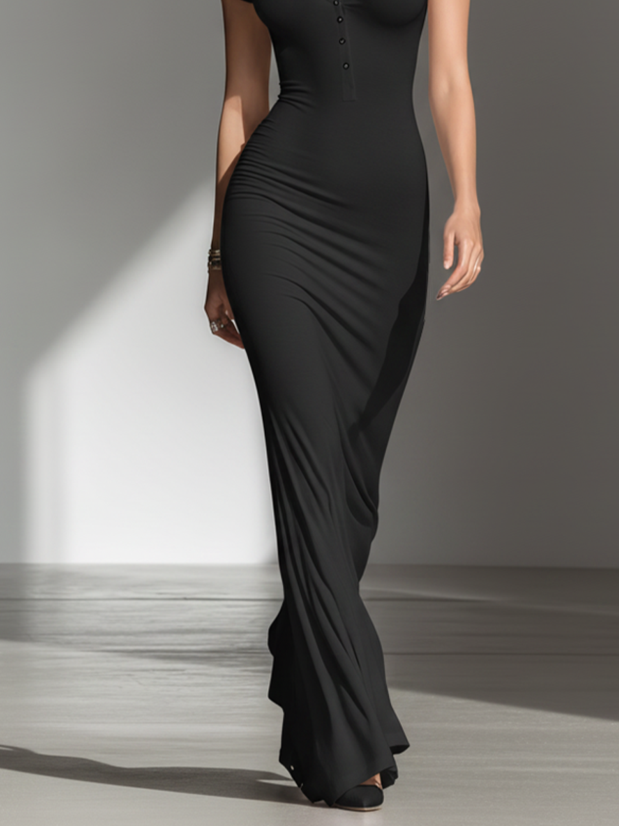 Jersey Maxi Dress