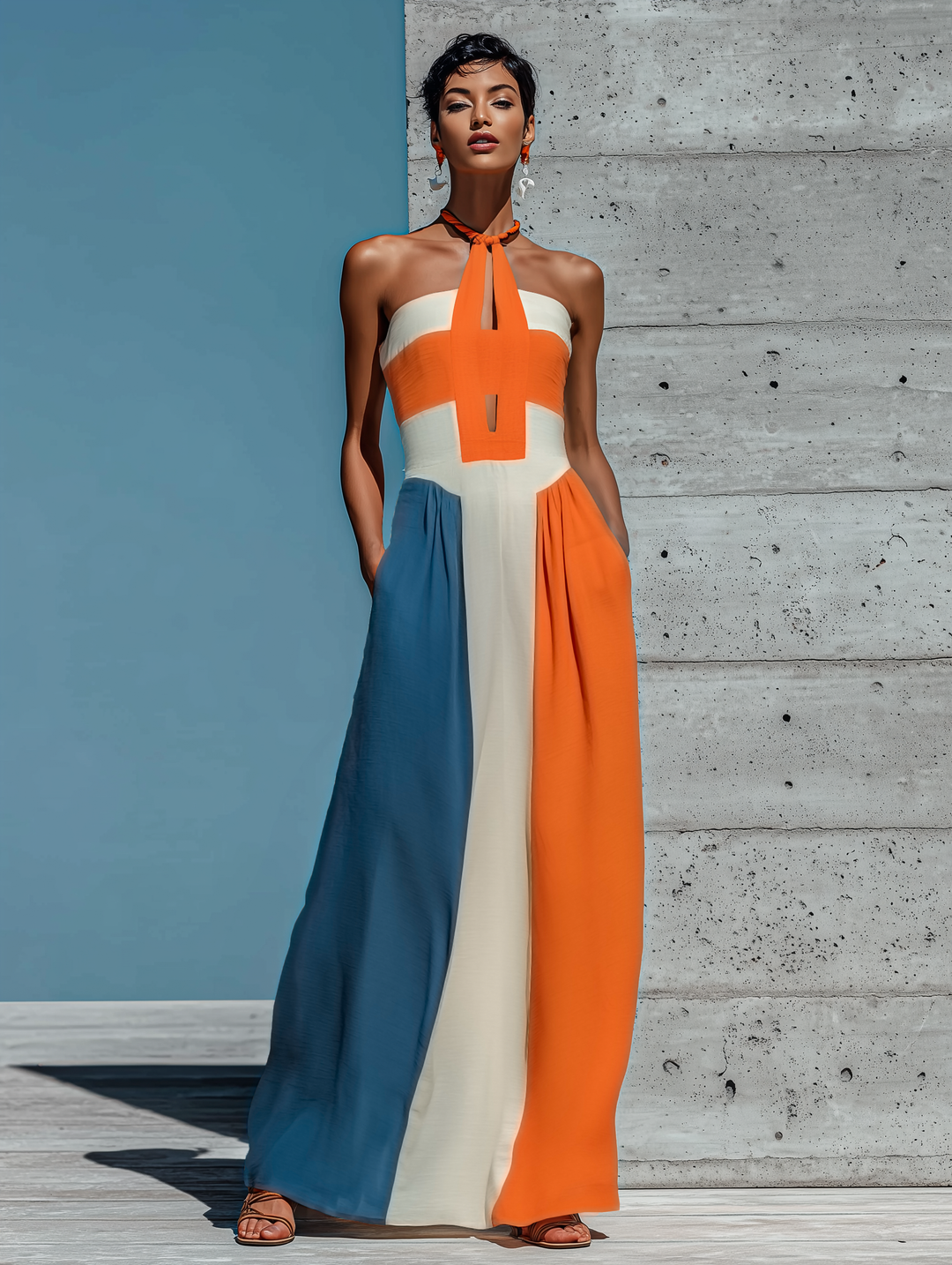 Halter Maxi Dress