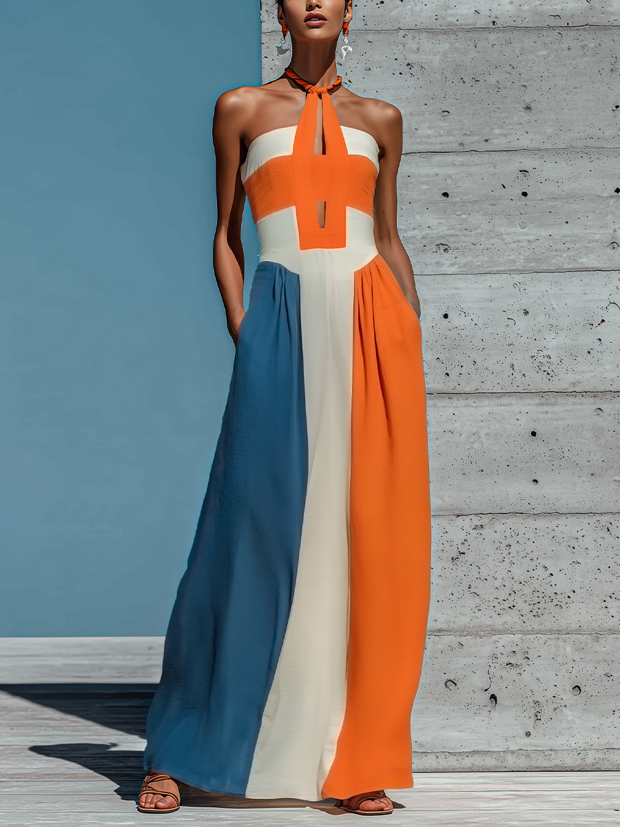 Halter Maxi Dress