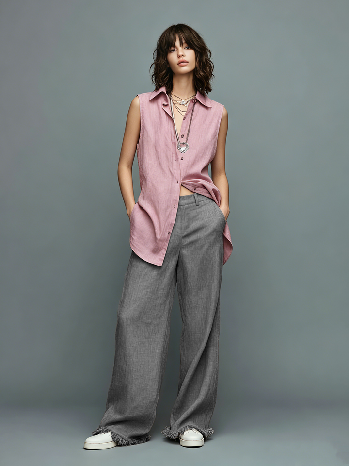 Linen-Blend Set