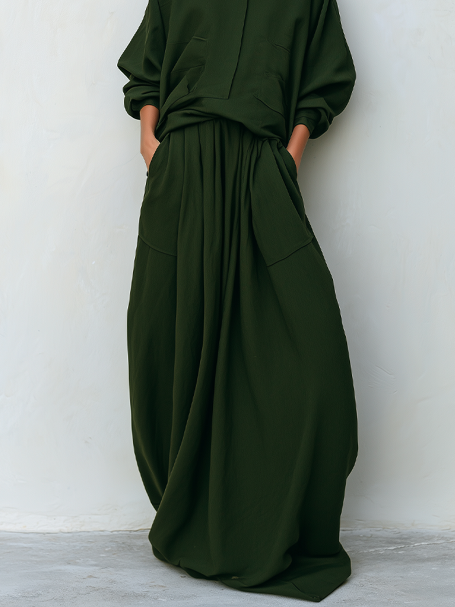 Olive Woven Set