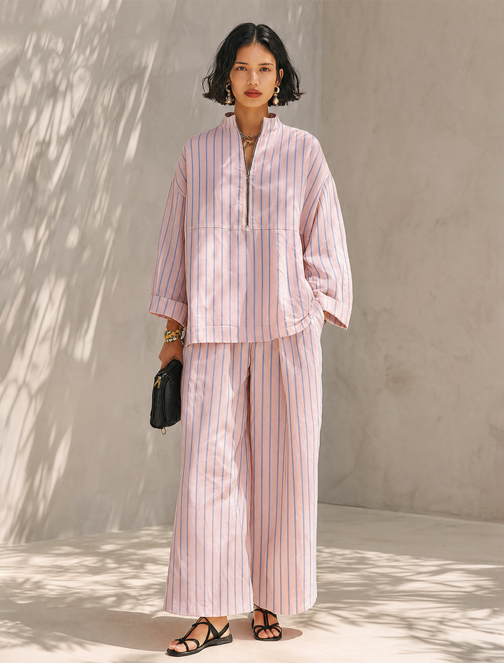 Mia Half-Zip Set