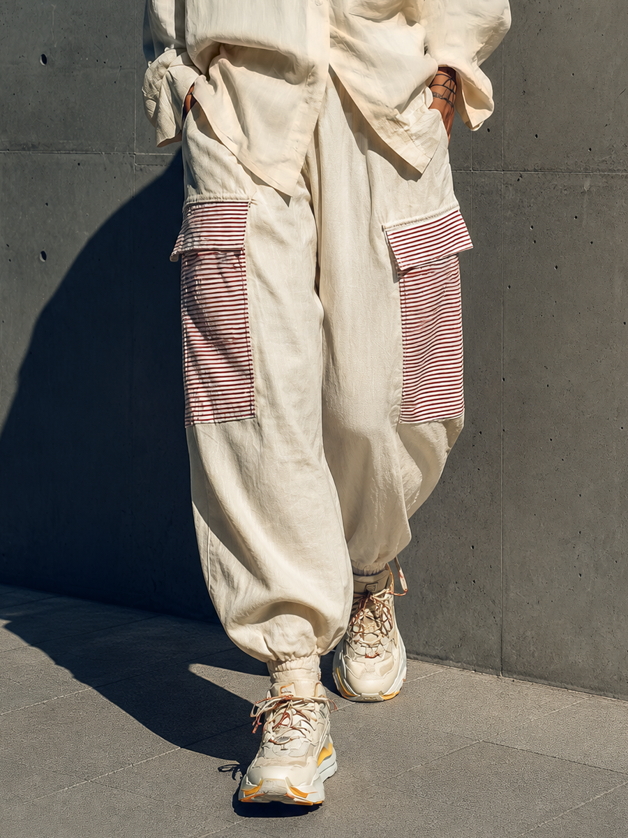 Linen Pocket Shirt Set