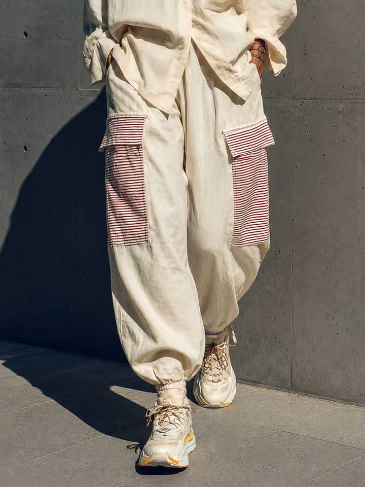 Linen Pocket Shirt Set