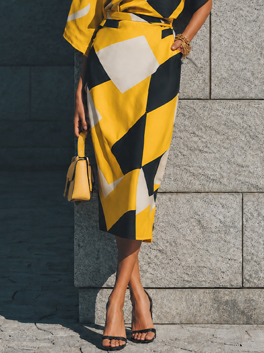 Mia Midi Skirt Set