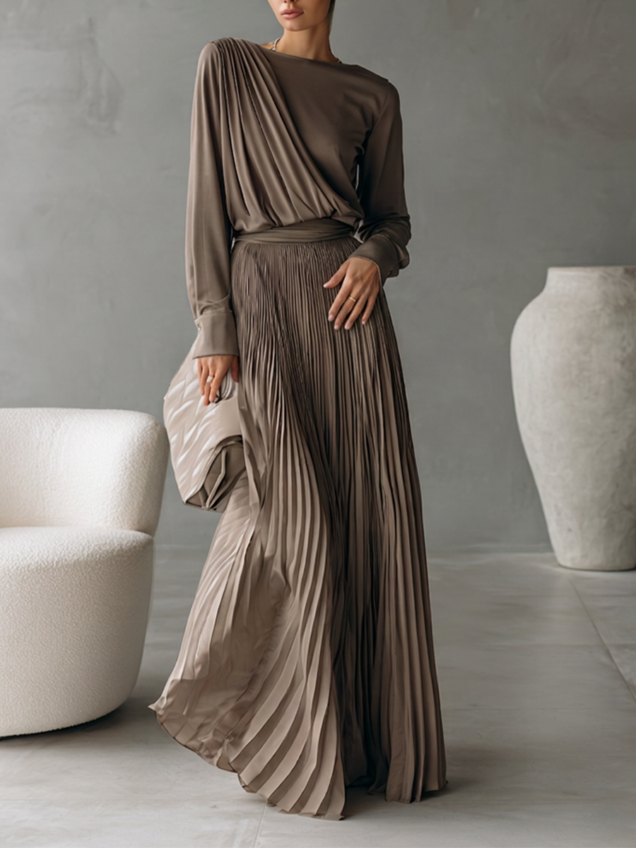 Draped Wrap Set