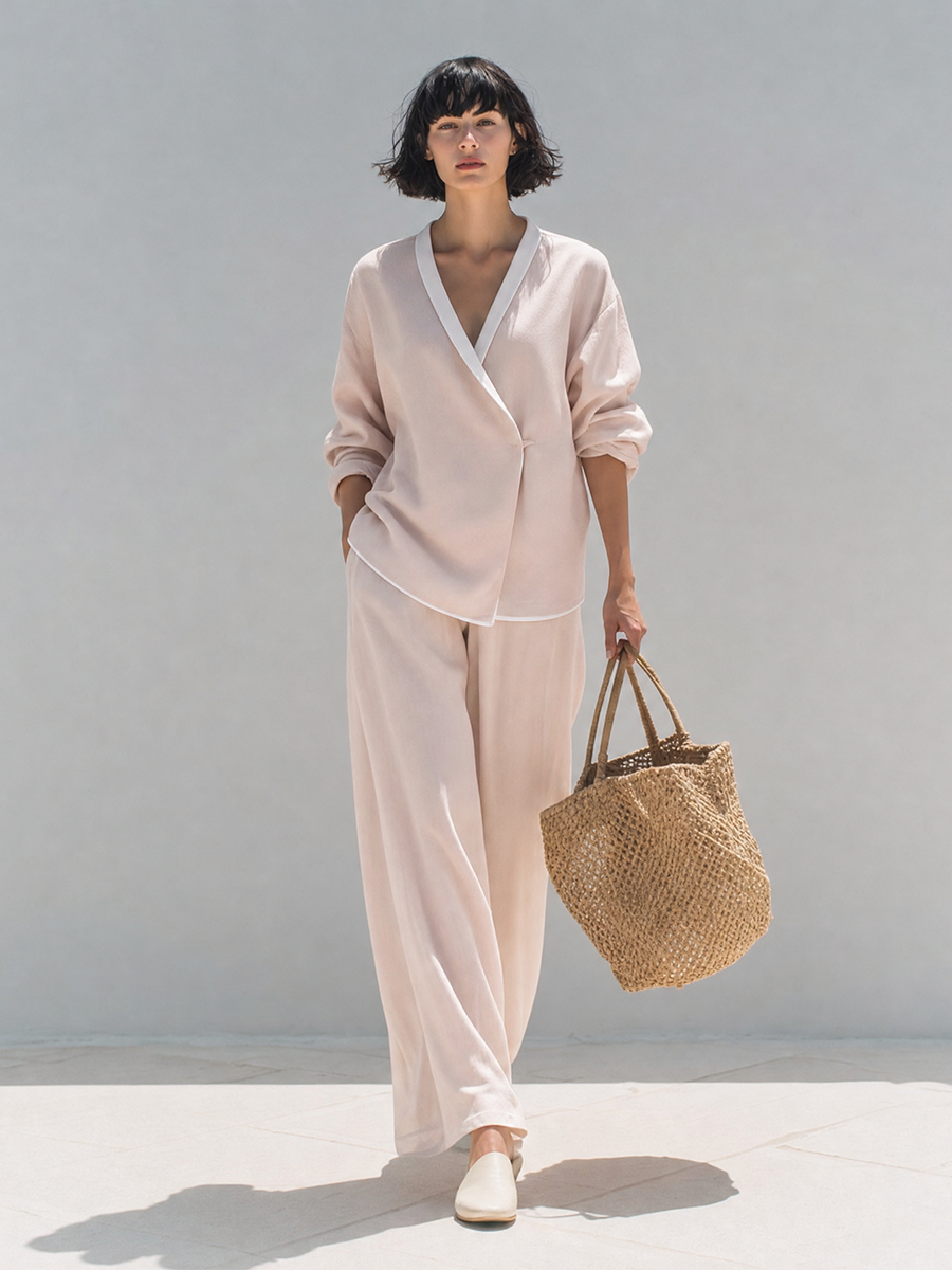 Blush Pink Wrap Set