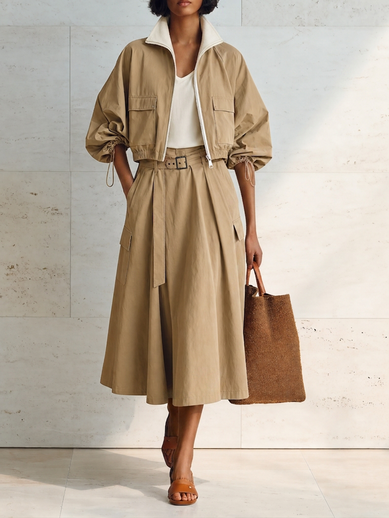Khaki Utility Set