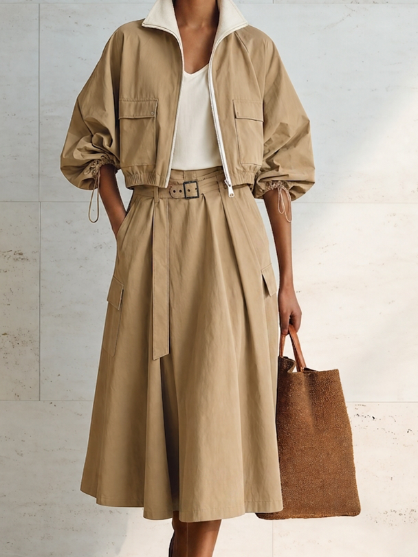 Khaki Utility Set